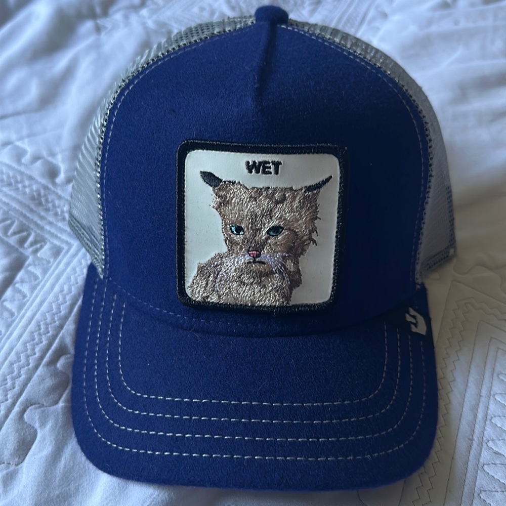 Goorin Bros Animal Farm Hat Trucker Snapback WET Cat